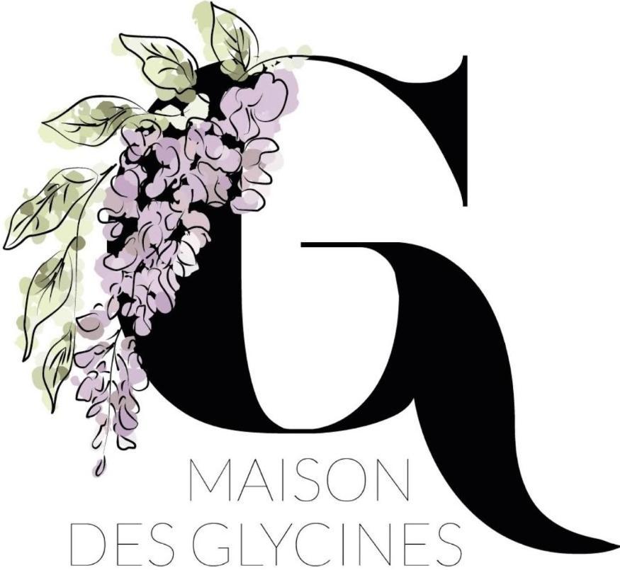 Maison Des Glycines Droux Eksteriør billede